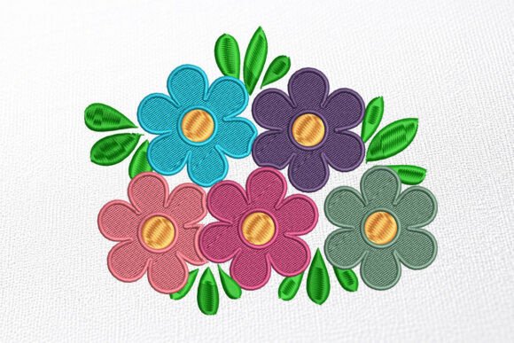 Download Floral Embroidery Design - Floral embroidery Collection