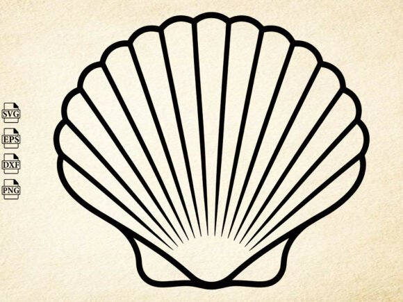 Download Seashell Svg, Shell Clipart Svg,Seashell - Shell Collection