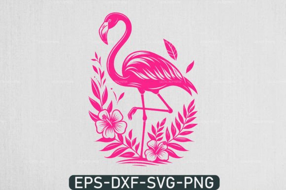 Download Pink Flamingo Svg, Cute Summer Svg - Ink Collection